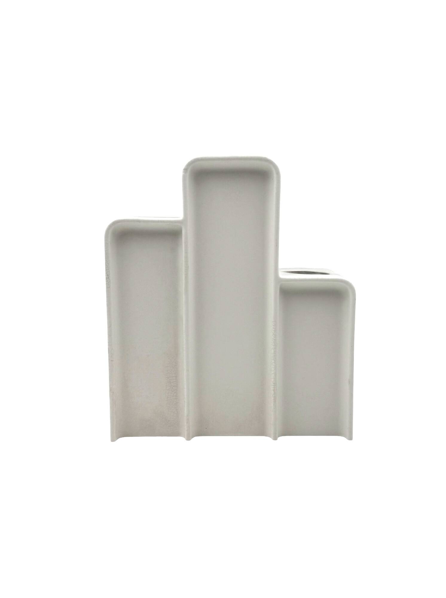 Makio Hasuike, space age ceramic vase, Arnolfo di Cambio, Italy 1975