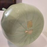 Vase / Verre Soliflore, vert céladon, 70's - France