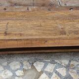 Old Burmese teak bench
