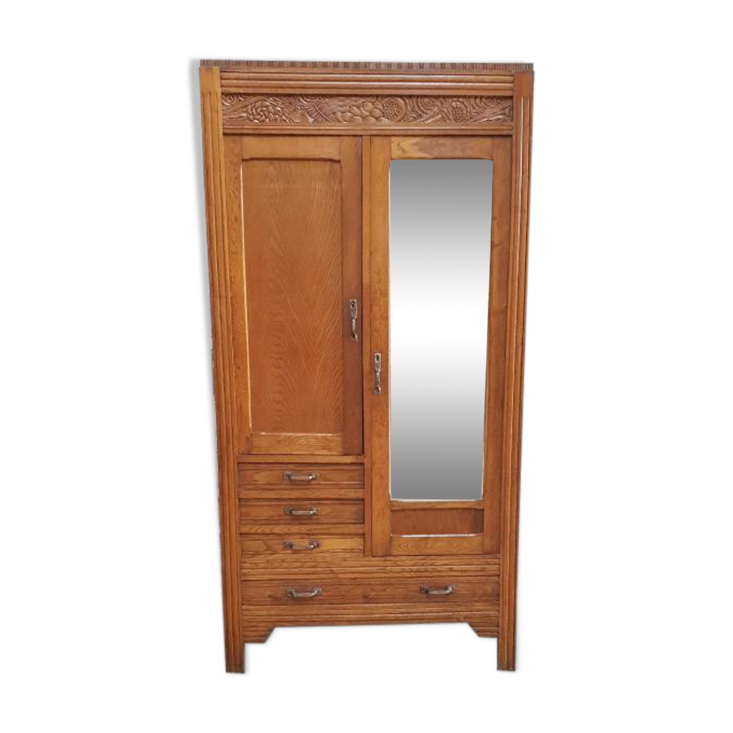 Art-deco style glazed cabinet