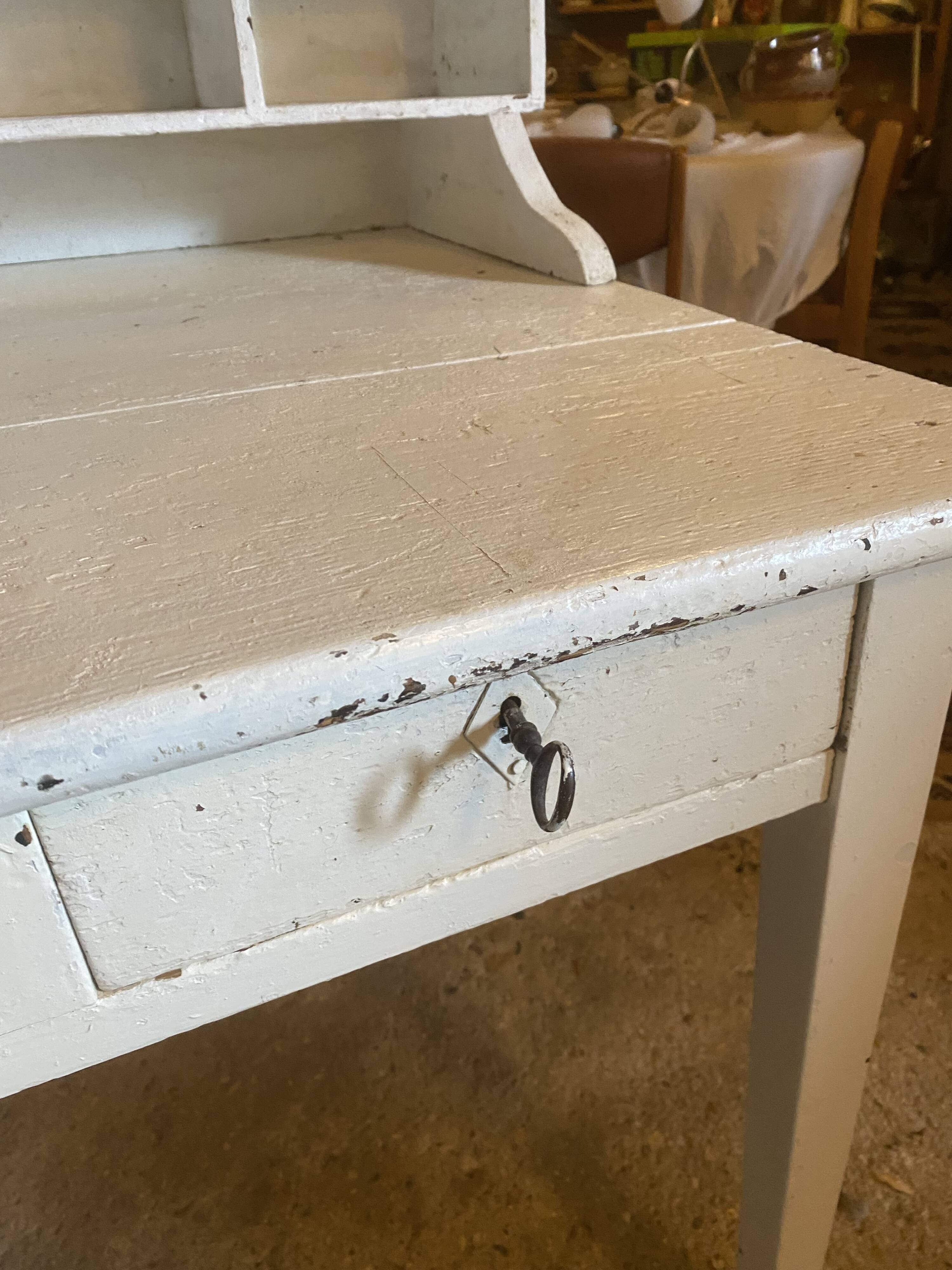 Antique wooden work table