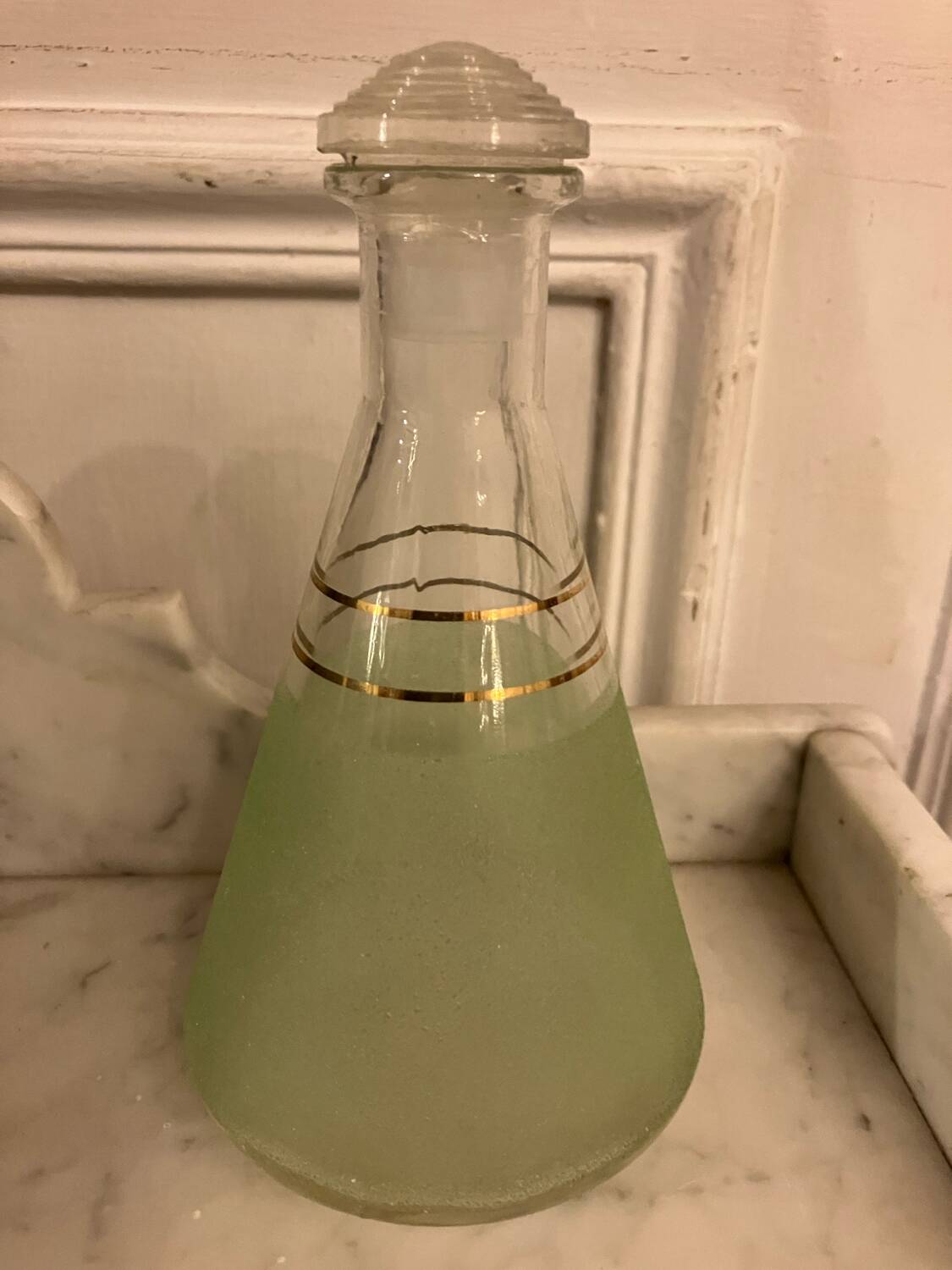 Old carafe + glasses service