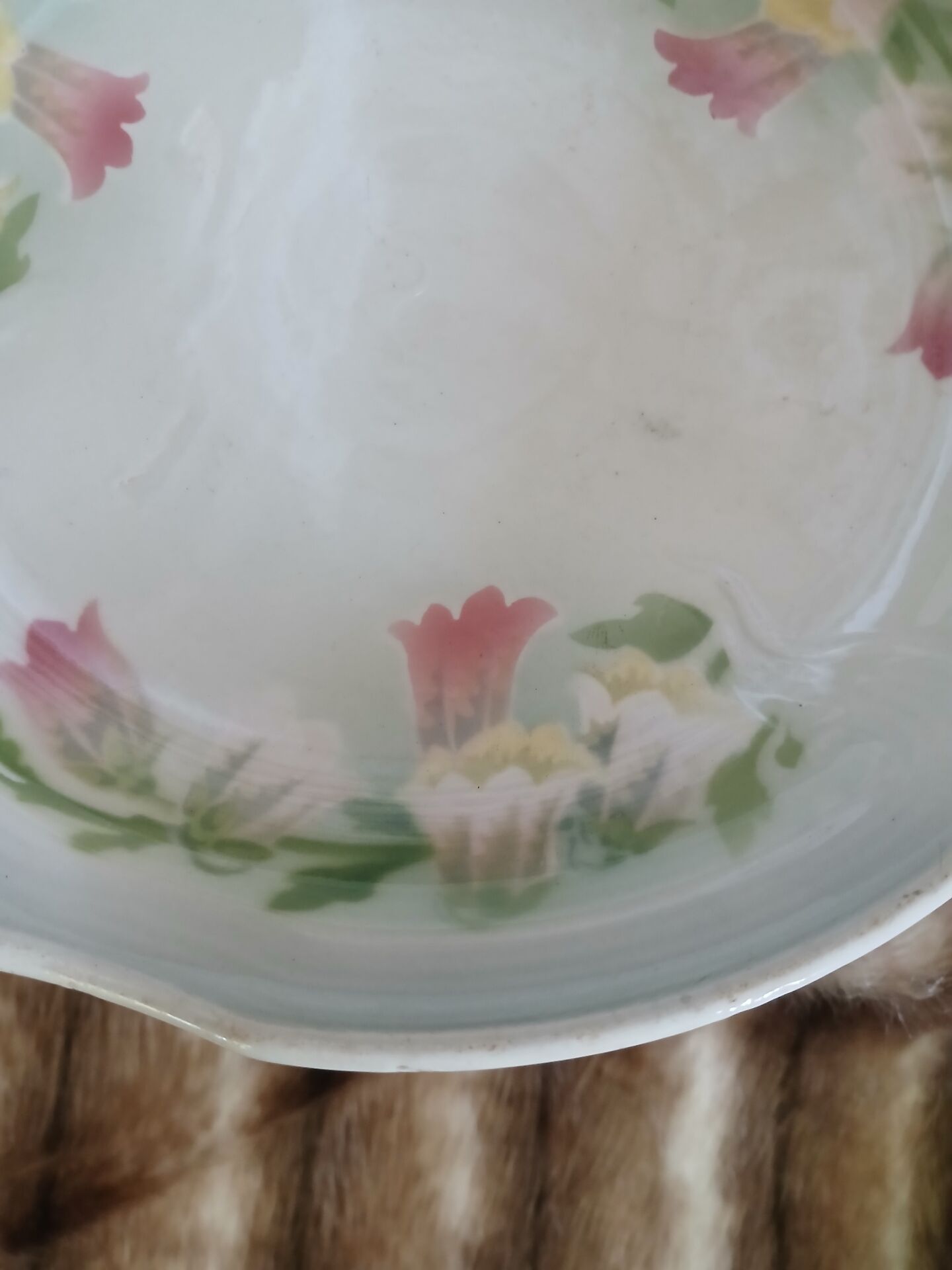 Antique compote dish "Grand dépôt Paris"
