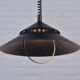 Black vintage pendant lamp from Denmark