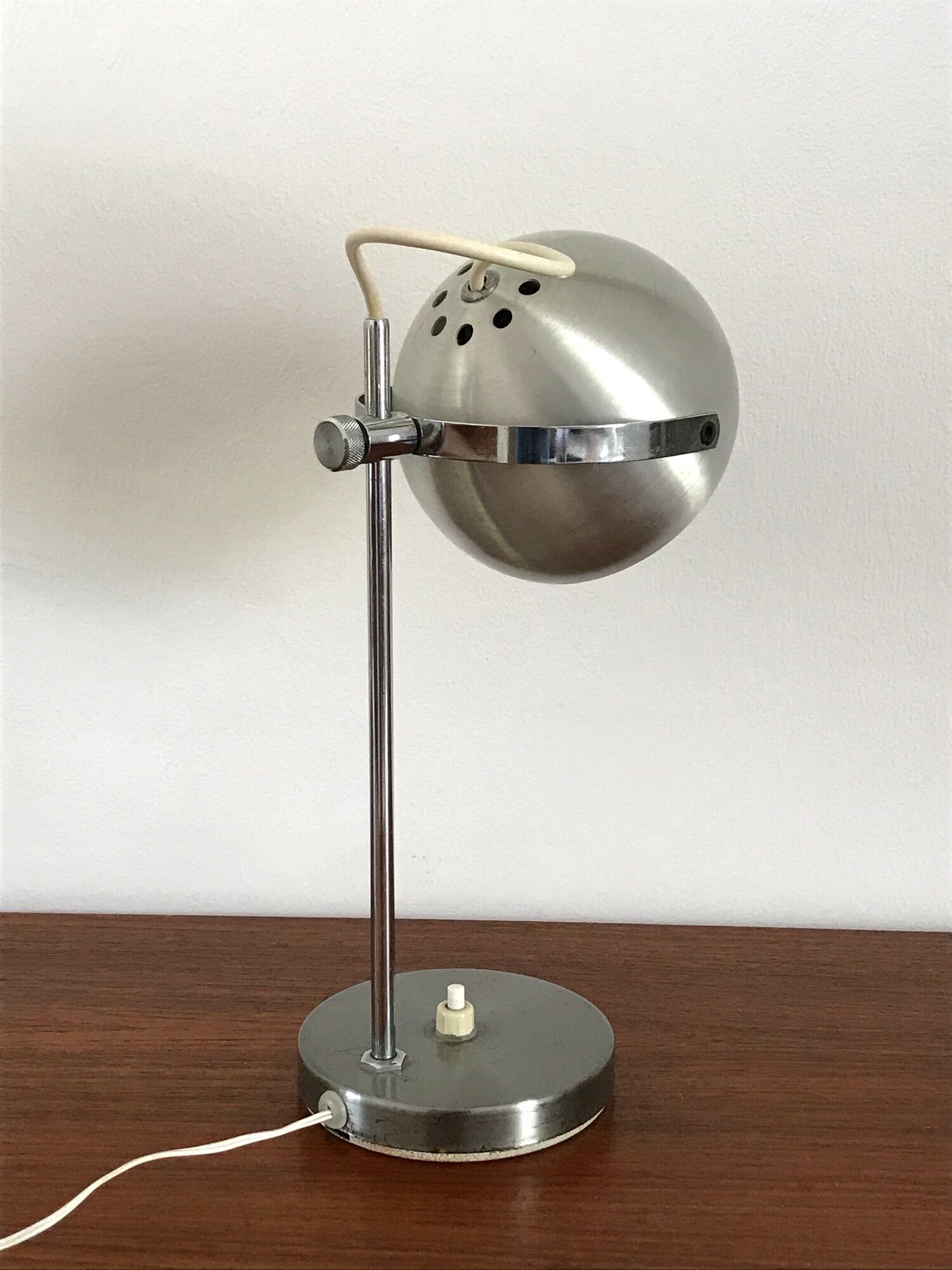 Vintage eyeball lamp 70s