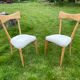 Chaises d'Ico Parisi par Ariberto Colombo 1950