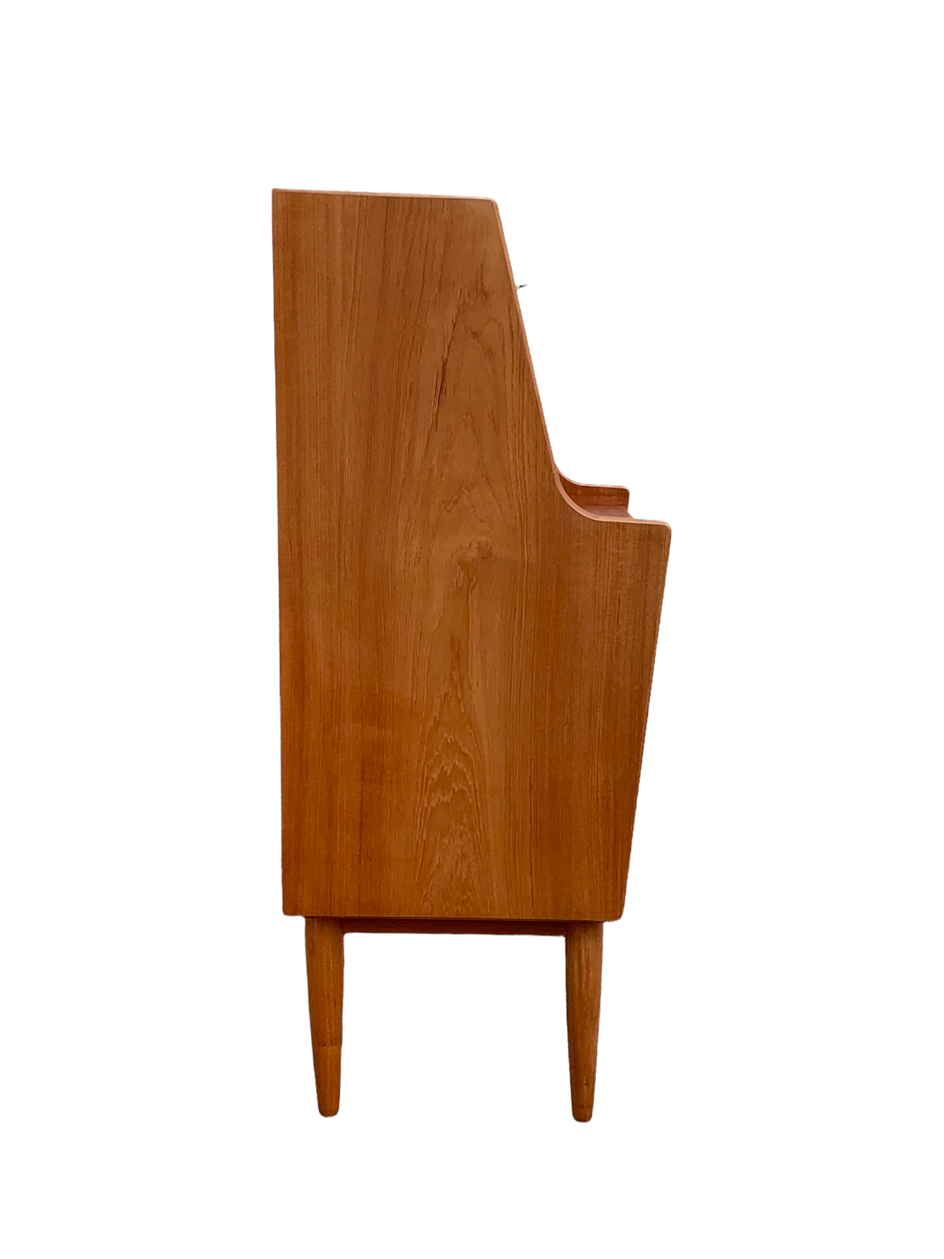 Secretary chest of drawers Teak by Arne Wahl Iversen for Falster Modelfabrik 1960