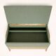 Vintage 1970s work table with a foldable top and drawer.