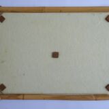 Camaieu fiberglass bamboo tray