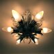 Banci Firenze wall or ceiling light with 6 lights, Italy, 1950s