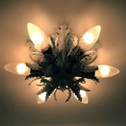 Banci Firenze wall or ceiling light with 6 lights, Italy, 1950s