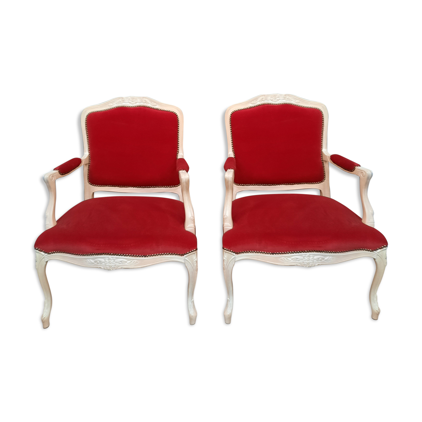 Louis XV style armchairs