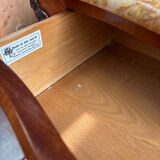 Chest of drawers with 5 drawers in louis xv style stamped skalski