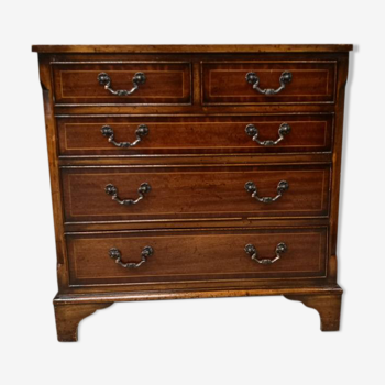 English mahogany chest of drawers 1960/1970