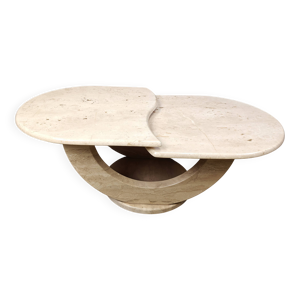 Table basse vintage à - deux niveaux