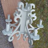 Lustre en bois style Gustavien