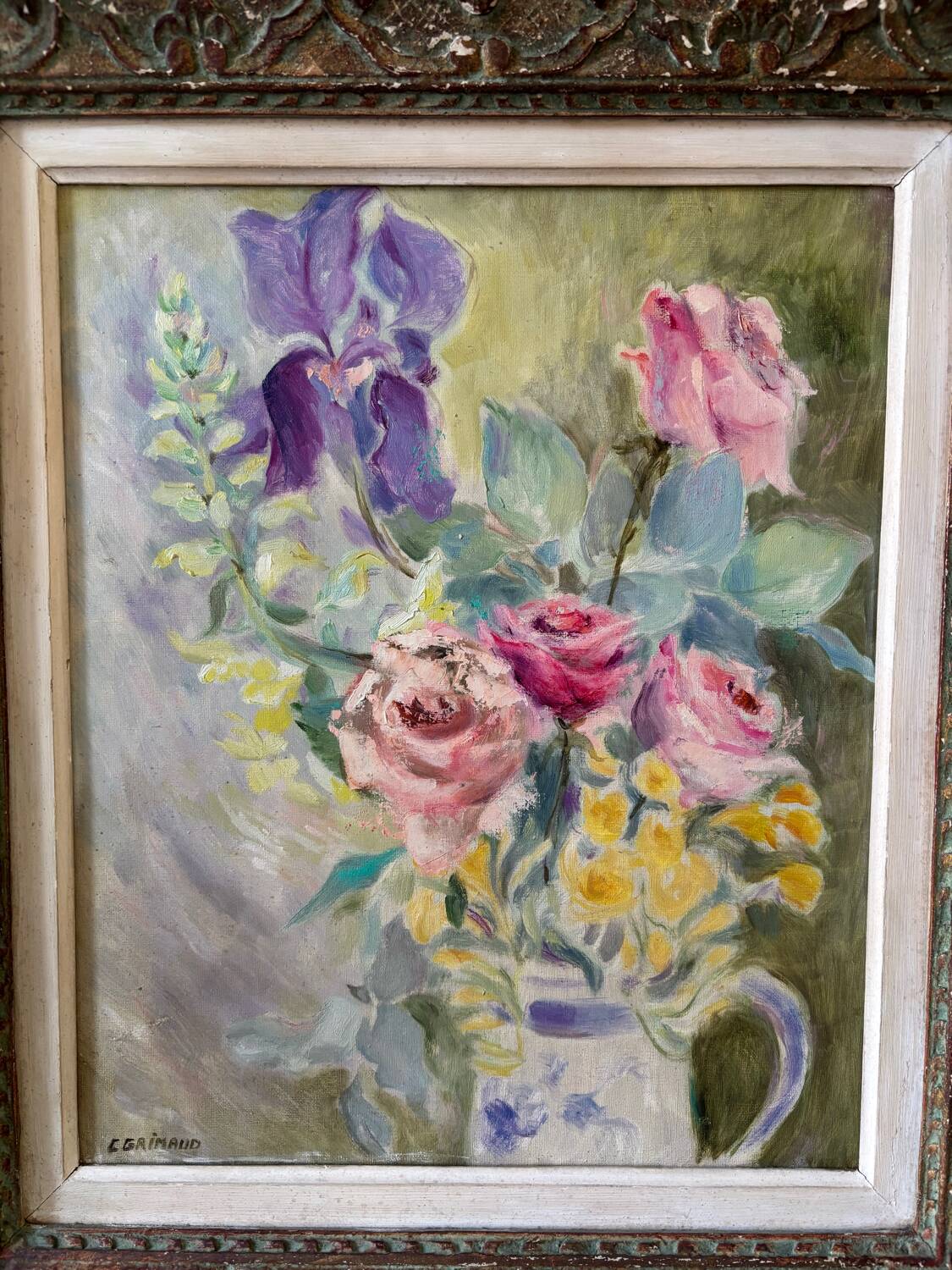 Still life signed Grimaud