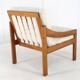Pine armchair 'Gassel' Cream | one off a kind designer chair custom made