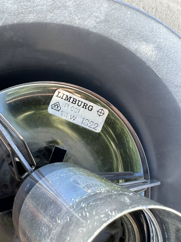 Lustre suspension design Goutte d’Eau – Glashütte Limburg années 70