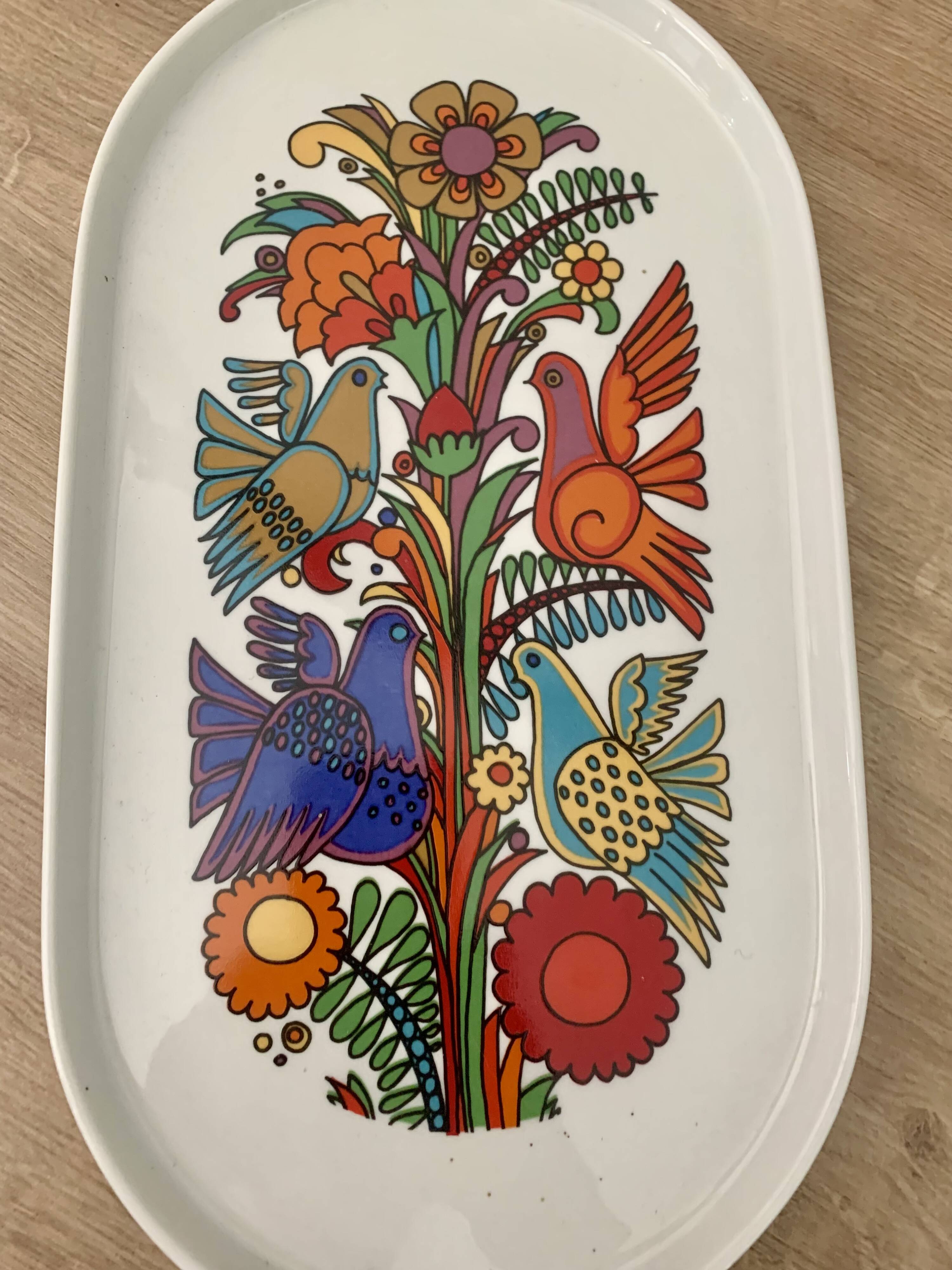 Villeroy & boch acapulco serving dish 42 cm, 1970s