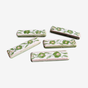 Set of 5 ceramic knife holders