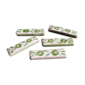 Set of 5 ceramic knife holders