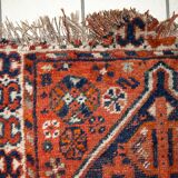 Tapis Antique Shiraz en Laine, Début du XXe Siècle, Élégance Historique