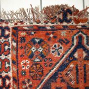 Tapis Antique Shiraz en Laine, Début du XXe Siècle, Élégance Historique