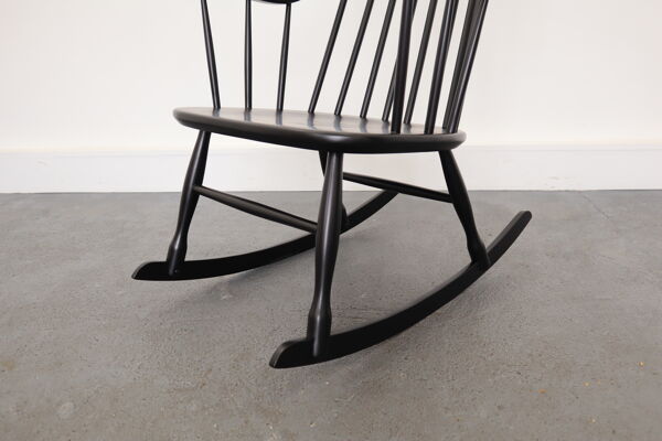Rocking chair par L. Larsson, Nesto, Suède, années 1960