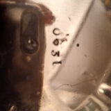 Silver metal teapot