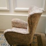 Paolo Buffa Wing chair design flesh organic Italian