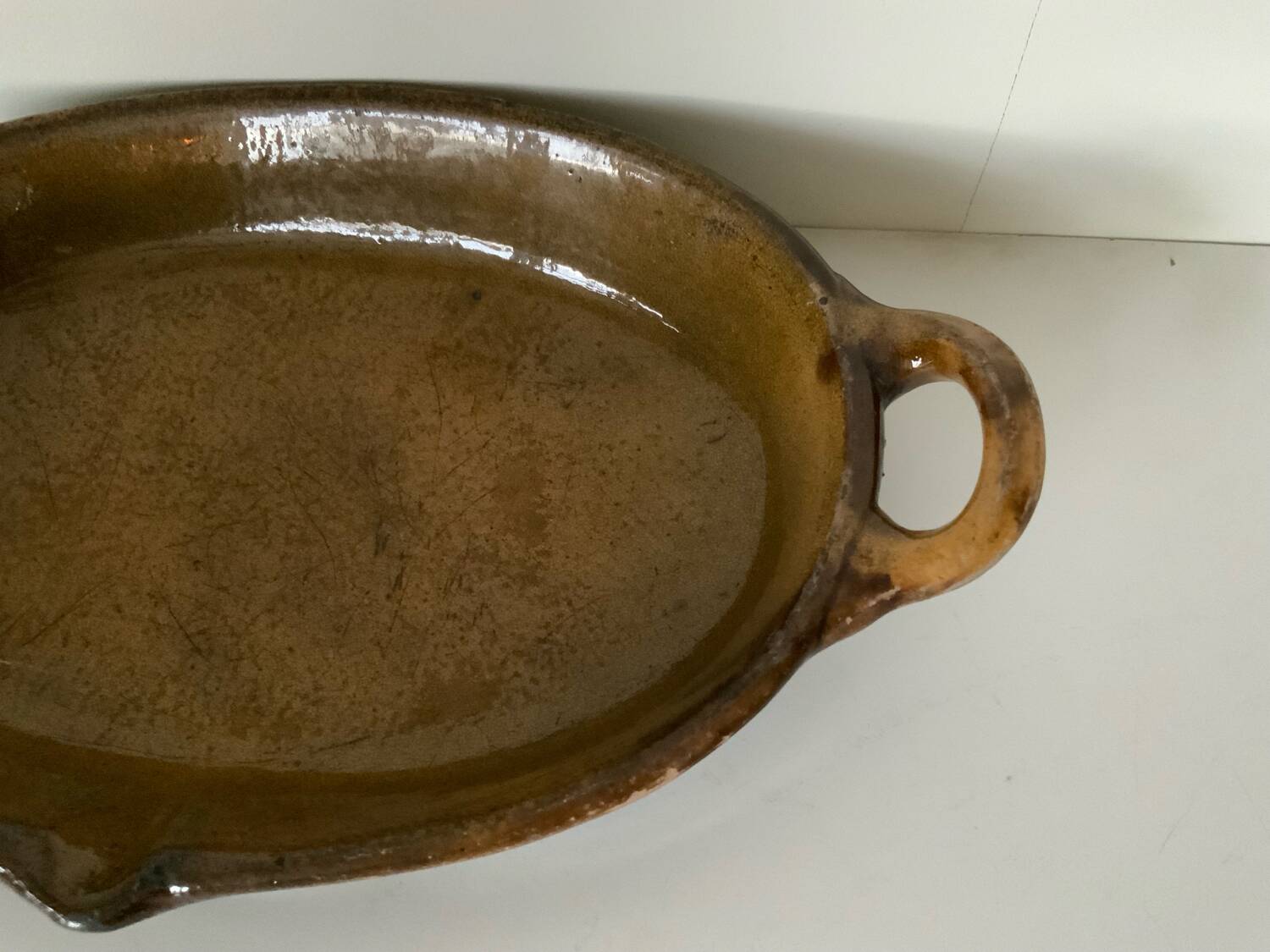 Terracotta dish