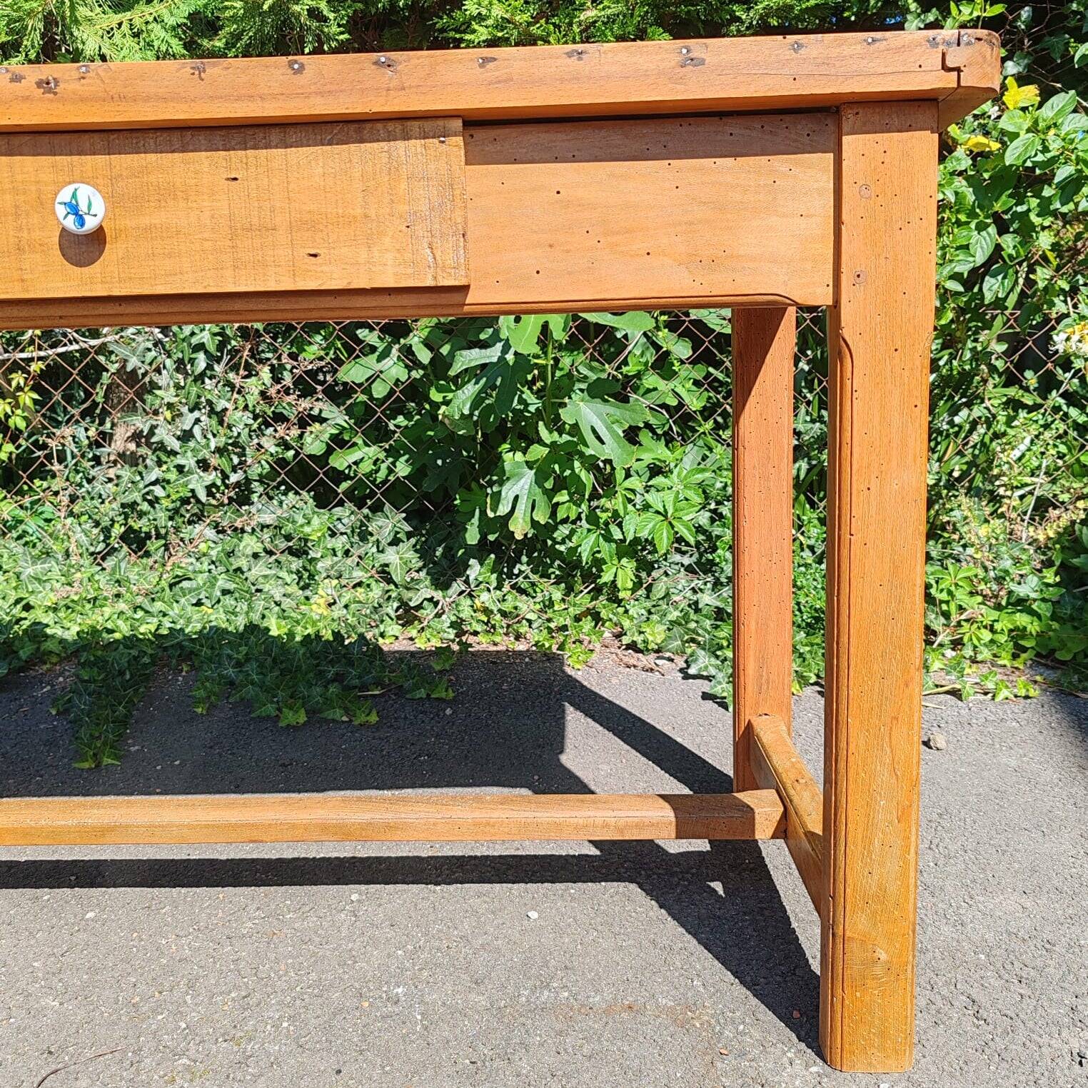 Bureau ancien - Table d'appoint - Meuble d'entrée