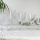 6 Vintage Cristal D'Arques Versailles Liqueur Glasses