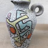 Pair of Marius Bessone vases, pitchers