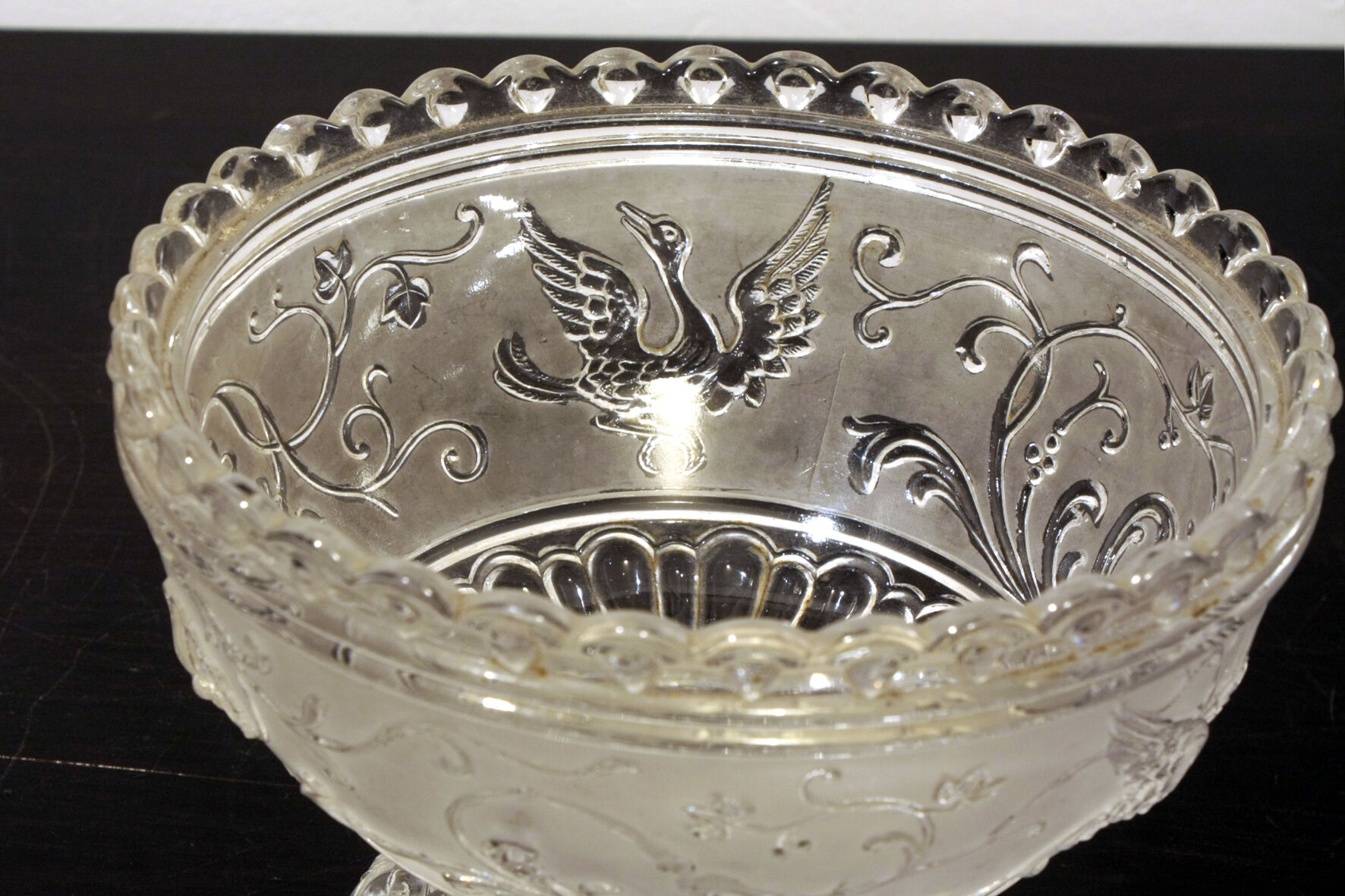 Compotier, confiturier cristal baccarat
