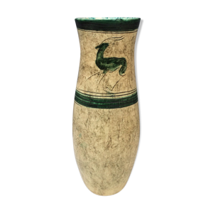 Vase en céramique signé «Joal
