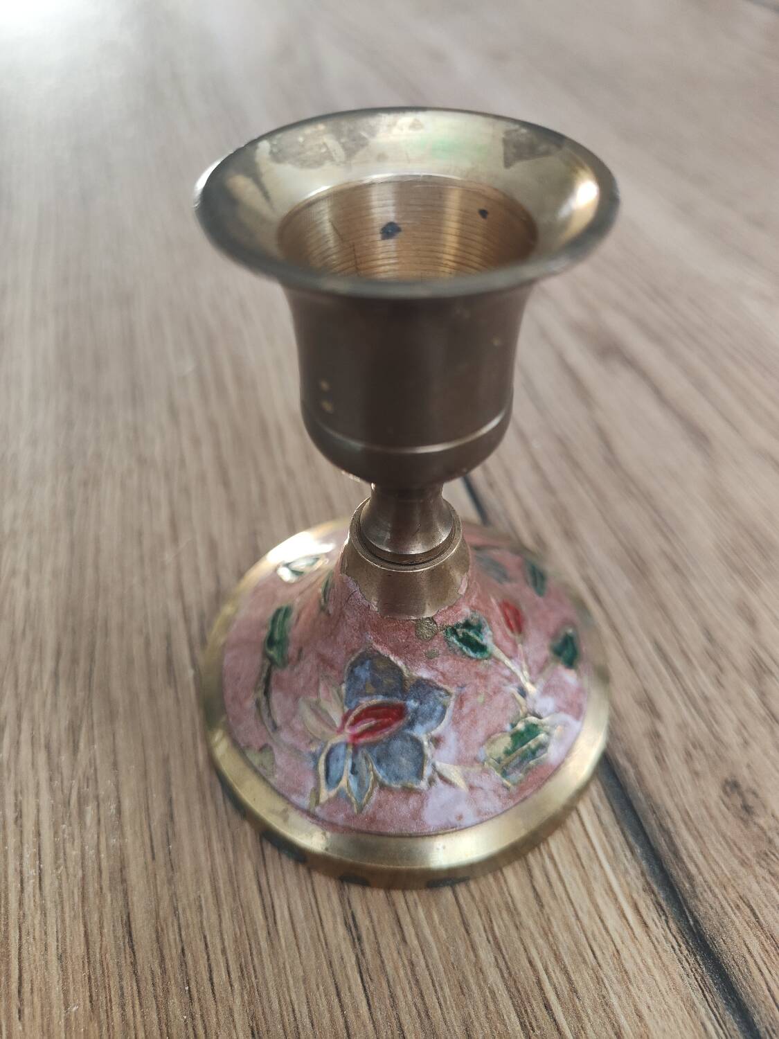 Vintage brass candlestick