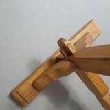 Floor oak coat rack 172 x 110 x depth 55