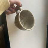 Lots de 6 tasses en faïence imitation grès