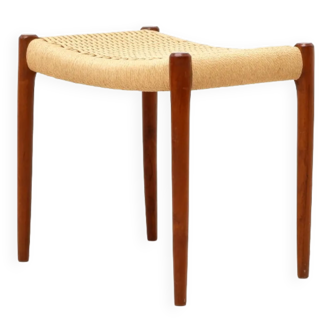 Teak stool model 80A by Niels Møller