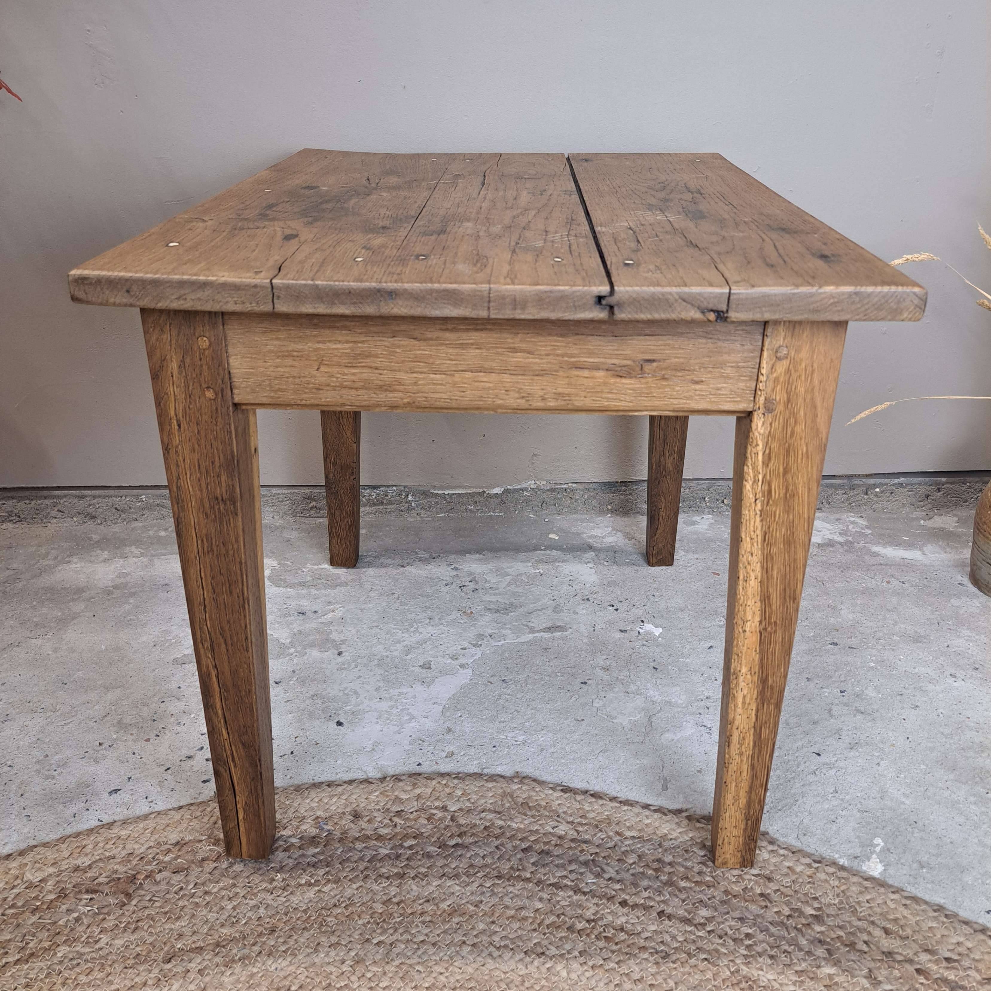 Small wooden table