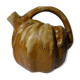 Pichet pomme en grès marron brun de denbac