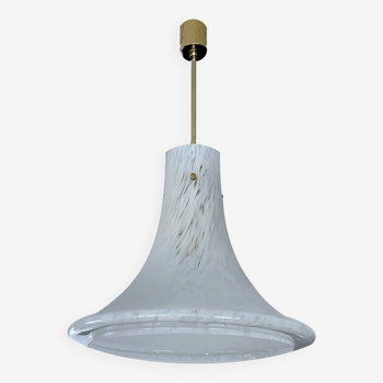 Vintage Limbourg Glass Pendant Lamp