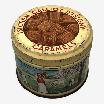 Old isigny caramel box