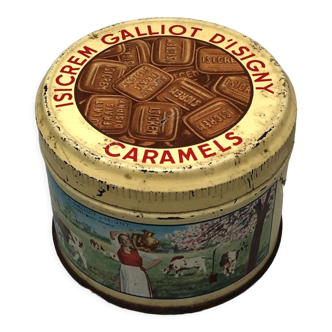 Old isigny caramel box