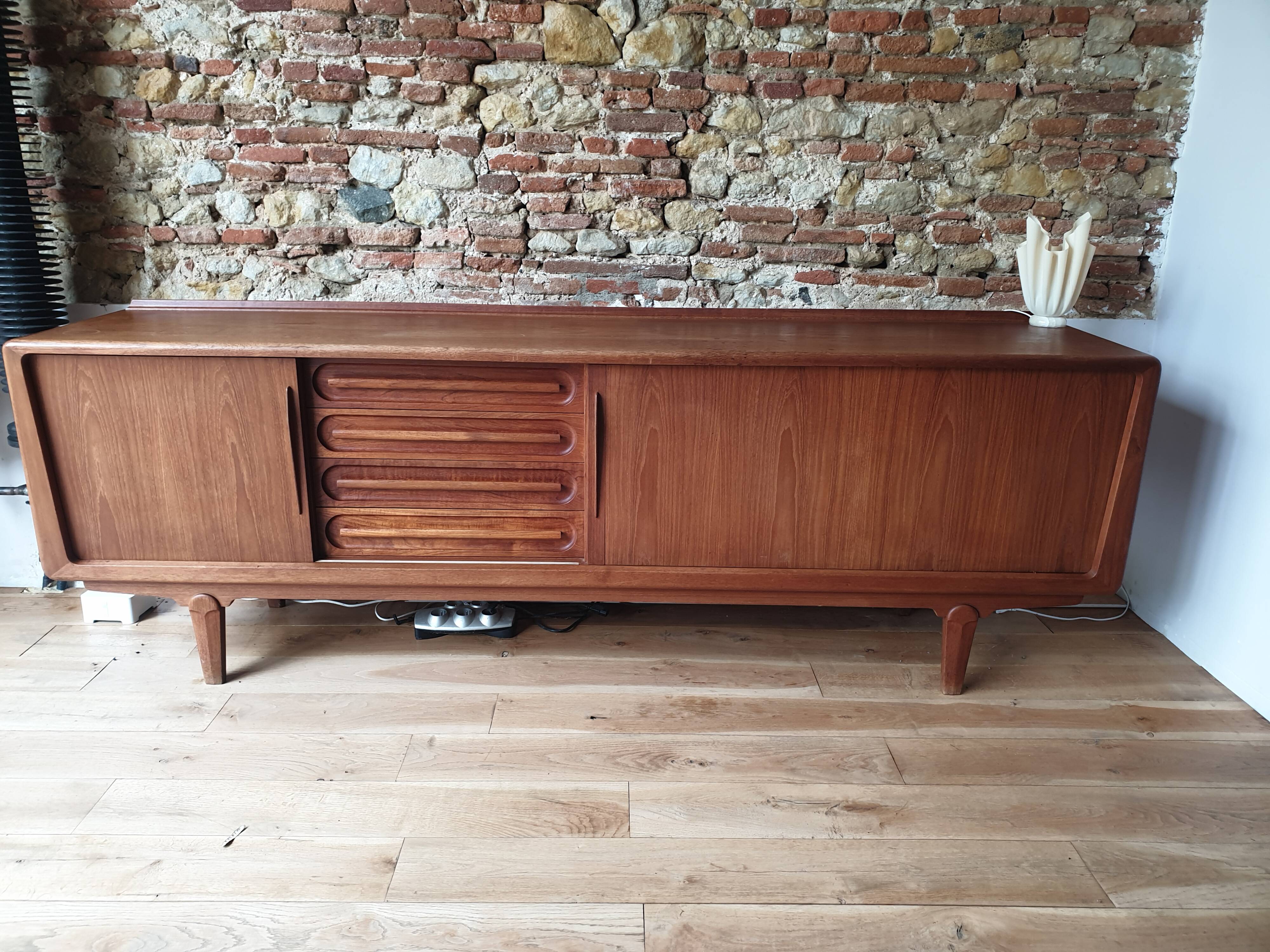 Scandinavian Enfilade in Teak Arne Vodder Edition Vamo Sonderborg 1960