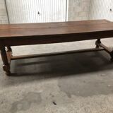 large old walnut farmhouse table
