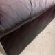 Canapé chesterfield en cuir vintage