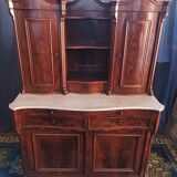 English mahogany shelf sideboard 19th